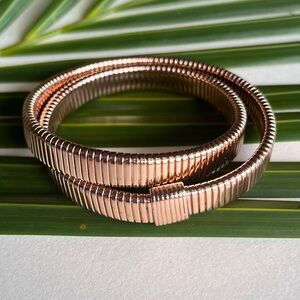 J.Crew Rose Gold Stretch Bracelet